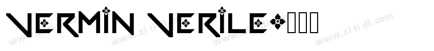 Vermin Verile字体转换